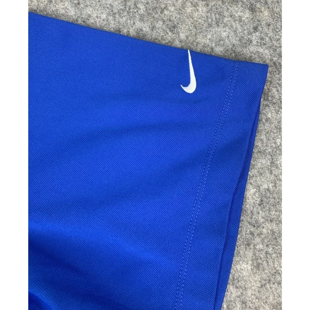 DePaul Blue Demons Nike Dri Fit Polo Shirt, Blue, Moisture Wicking, Size XL